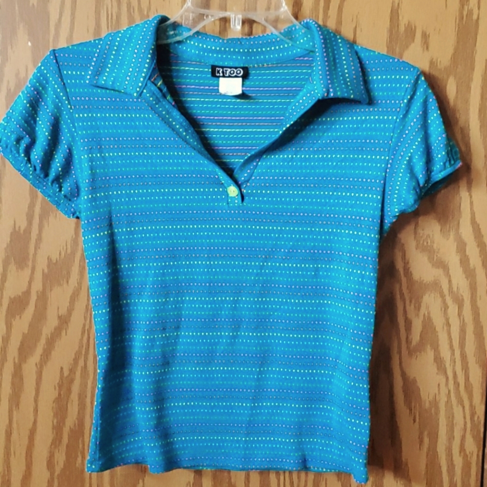 Retro Crop Top/ Belly Shirt